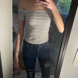 H&M Off-the-Shoulder Top